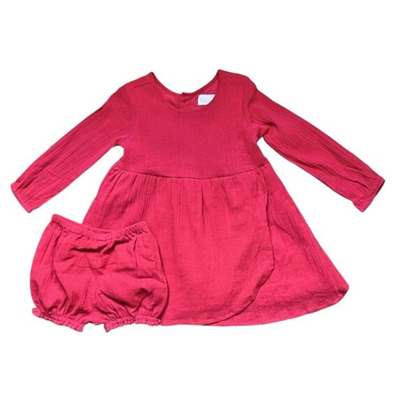 Well Dressed Wolf Red Christmas Tunic Set